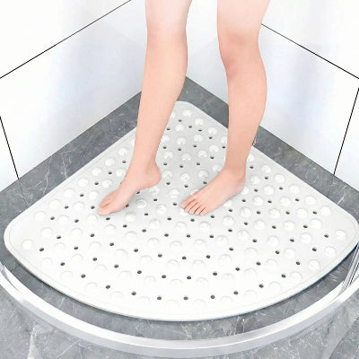 tapis de douche en triangle antidérapant