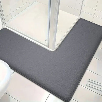 Tapis salle de bain absorbant a séchage rapide